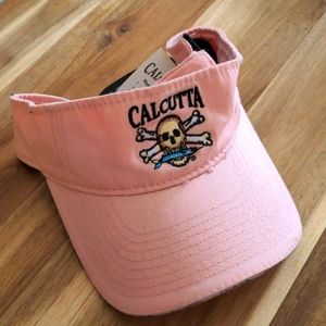 Calcutta Pink Visor New With Tag